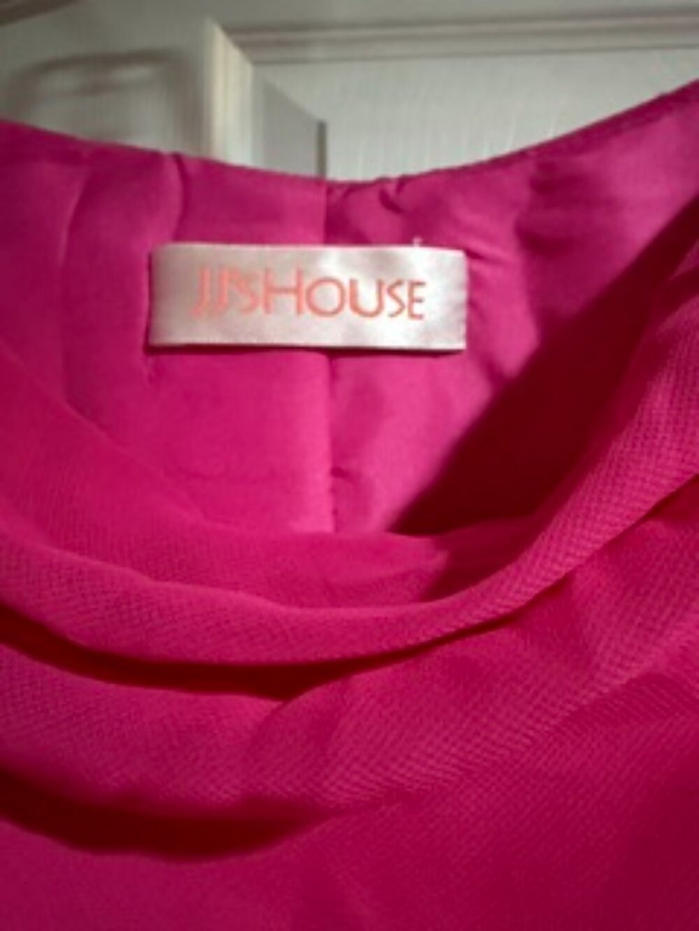 JJ’s House A-line Princess Cowl Neck Tea-Length Dress - Picture 4 of 9